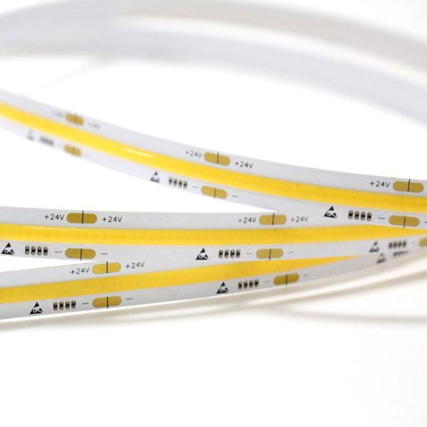 180 Degree 90CRI FPCB Cob Tape Light 3M Adhensive Easy Installation