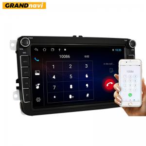 China Android 10 VW Car Radio USB FM With HD Radio / Rear View Camera on sale