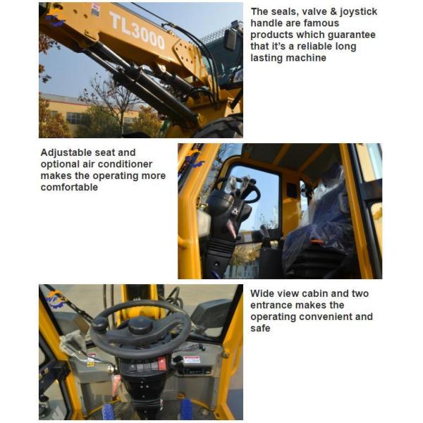 Saving Space 4X4 Mini for Tractor with and Quick Sale Attachment Small Back Hoe Backhoe Loader