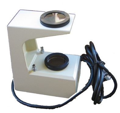 Built - In LED Gem Refractometer , Hand Refractometer Desktop Polariscope Interference Ball