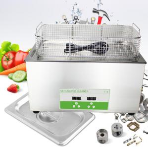 Digital Laboratory Ultrasonic Cleaner With Basket Stainless Steel 304 CE Approved Manufactures