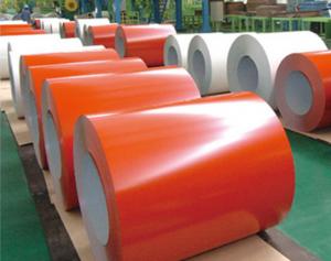 China Prepainted Galvanised Steel Z150 PPGI Steel Coil HDP DX51D For Metal Wall Panels on sale