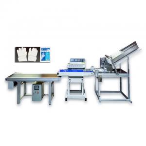  500w Automatic Packing Machinery Continuous Plastic Bag Medical Examination Gloves Heat Sealing Machine Manufactures