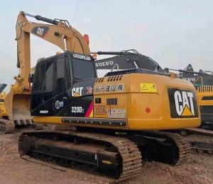  2nd Hand Caterpillar 320D Excavator 99.9 KW Power 340L tank capacity Manufactures