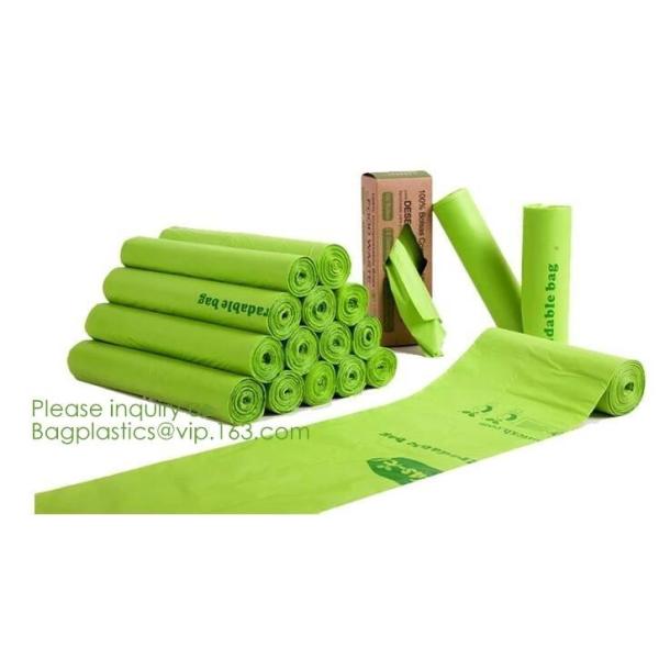 Factory direct sale biodegradable compost bags with CE FDA certificate