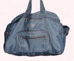 Blue Nylon Traveling Bag Durable Shoulder Strap High Capacity Good Brand
