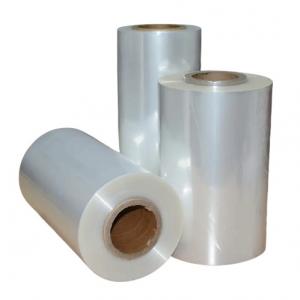  Eco Friendly Polyolefin Shrink Wrap Film Roll 15 - 30 Micron High Tear Resistance Manufactures