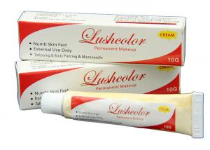 China Lushcolor Tattoo Anesthetic Cream with 7% Lidocaine Permanent Makeup Tattoo Pain Killer on sale
