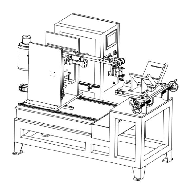 Stainless Steel Material High-Efficiency And Precise Kitchen Manual Sink Rounded Corner Vertical Seam Grinding Machine