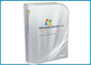 China 100% Genuine Microsoft Windows Server 2008 R2 Standard Retail Pack For 5 Clients on sale