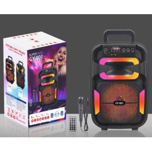  Temeisheng New Big Wireless Bluetooth Portable Trolley HiFi Party Box Speaker Manufactures