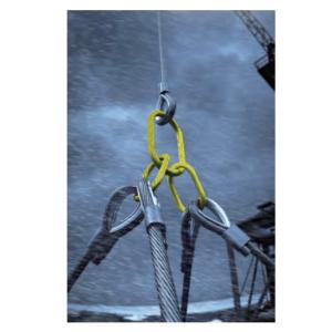  6 x 37 a Construction Wire Rope Sling Assembly Equipped With Standard Shackle Or Hook And Master Links 1770 MPa Strength Manufactures