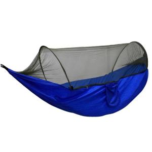 China 0.68kg 210T Parachute Nylon Portable Camping Hammock on sale