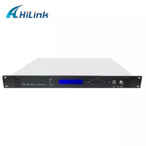  Analog Digital TV Signal 1550nm Optical Transmitter SC/APC Connector With Network Manage Manufactures