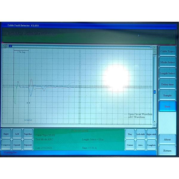 Trolley 32kv 2000j Arc Digital High Quality Underground Cable Fault Locator System