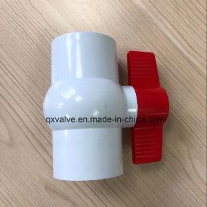  QX02 Supply Service Long Handle PVC Ball Valve with Long Body and Material Manufactures