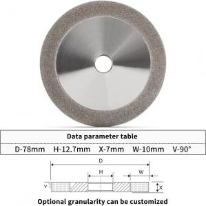  Centerless Cylindrical CBN Grinding Wheel Diamond Surface Hard Manufactures
