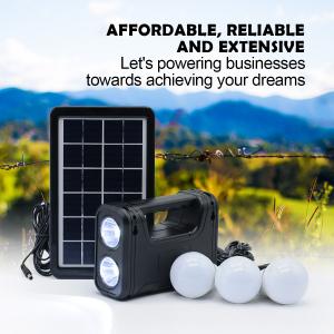  solar lighting system 9000mA lithium battery system hot sell cheap price Africa market  super bright led lights Manufactures