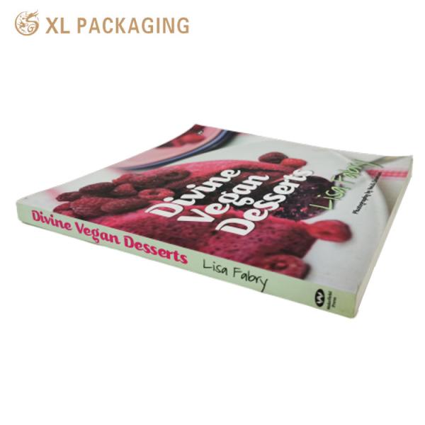 XL Packaging Custom Book Printing Wholesale Custom Book Printing Services Custom Print Food Magazine Printing Service Restaurant Menu Book