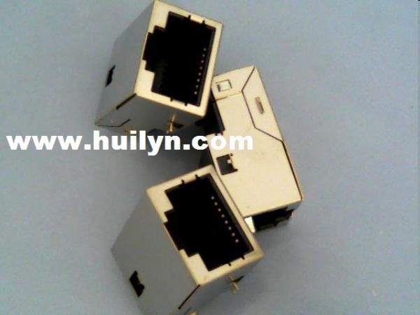 Quality RJ45 With Transformer Jacks SMD 100BASE  Connector for sale