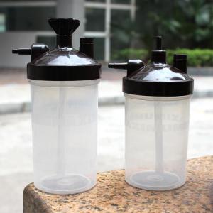 plastic material 450 ml / 500 ml volume customized Oxygen Concentrator Humidifier Bottle