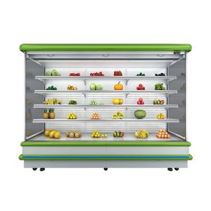 China Commercial Open Chiller Commercial Display Freezer Supermarket Display Deck on sale