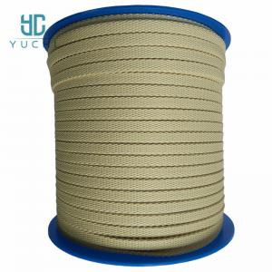  Aramid fiber Kevlar braided rope high temperature wear-resistant and cut-resistant glass tempering furnace roller rope Manufactures