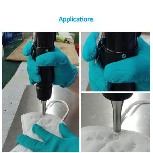 800W 28KHz Handheld Ultrasonic Generator Mask Ear Loop Spot Welding Machine