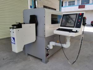 China Fully Automatic 3D Bender Forming 360 Degrees Rotary Head 12mm Wire Bending Machine on sale