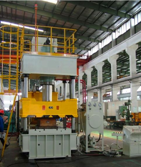 Quality Siemens Motor Hydraulic Punch Press Machine Used For Flange Processing for sale
