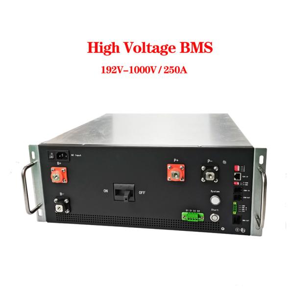 GCE high voltage BMS(HV BMS) 528V 250A Relay DC Lifepo4 Battery Management System