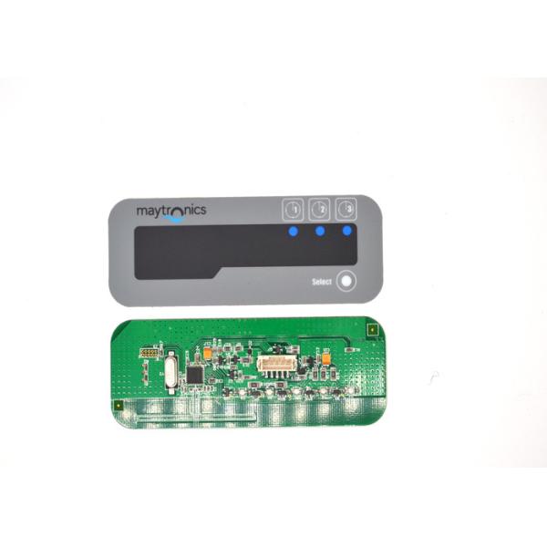 Professional Embossed Tactile PCB Membrane Switch Panel China With LED Window