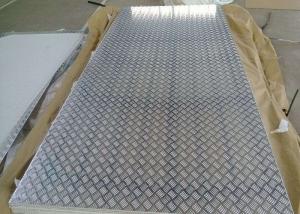  2000mm - 6000mm Length Aluminium Chequered Plate Mill Finish Manufactures