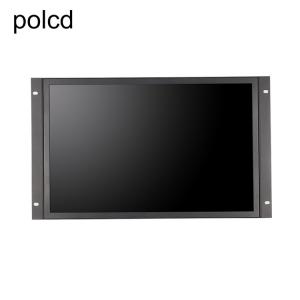 China Industrial Wall Mounted Hanging Ear Metal Case LCD Screen Monitor Polcd 19 Inch on sale