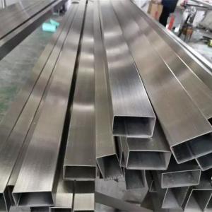 Cold Rolled 304 Stainless Steel Tube Rectangular Pipe Bright 2b Hollow Manufactures