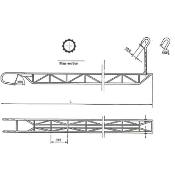 Hand Operate Frictional Withdrawing Wire Tool Anchoring Ladders Tranmission Line Tool