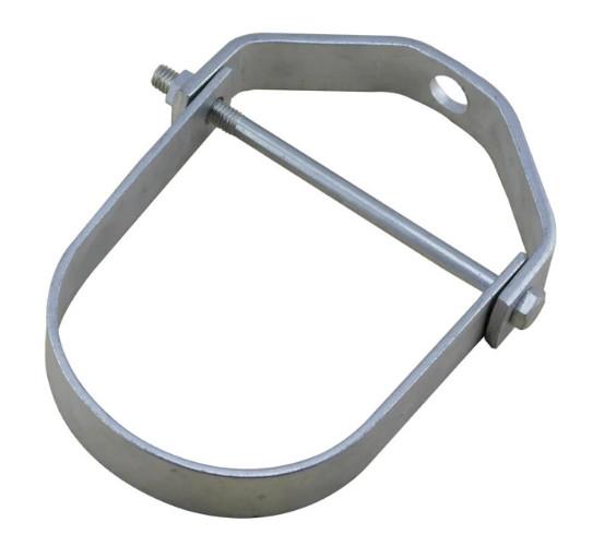 Quality U Shape Adjustable Clevis Pipe Hangers Zinc Plated For Suspension Wires for sale
