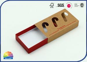 China FSC Kraft Paperboard Drawer Christmas Packaging Sliding Paper Box on sale
