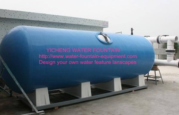Quality Fiberglass Horizontal Swimming Pools Sand Filters1400mm Customized for sale