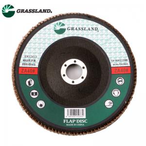 China Grassland 7 Inch 180mm Zirconium Abrasive Flap Disc Wheel on sale
