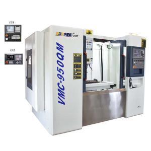  36m/Min X Rapid Feed Vertical Milling CNC Machine BT40 1500x420mm Work Table Manufactures