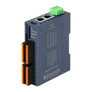  16 Port EtherCAT PLC IO Module Standalone 8 Bit DIP Switch 16DI 16DO NPN Output CE Manufactures
