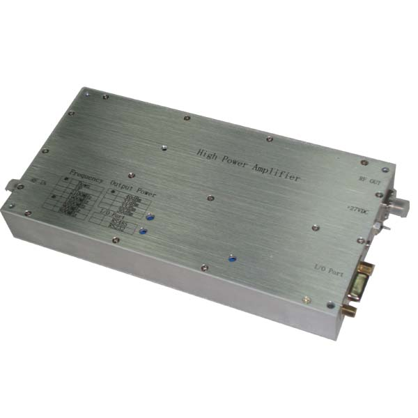 100W RF Linear Power Amplifier 330-340MHz 50dBi Long Range PA DC 28V with Working Voltage 27VDC