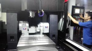  CNC Machine 5th Axis Rotary Table With 12H7mm T-Slot Width Manufactures