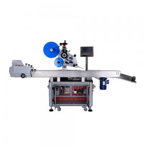 China Hang Tag Scratch Card Flat Top Label Applicator Machine on sale
