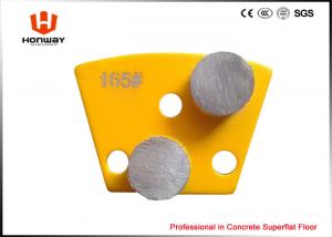  Durable Terrazzo Grinding Pads , Metal Grinding Pads D22*T12mm Bond Size Manufactures