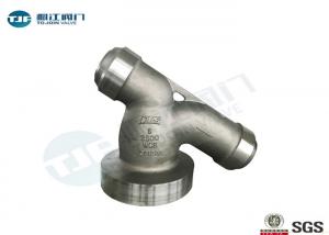 China WCB / Cast Steel Y Strainer Valve With Socket Welded And Butt Welded Connection on sale