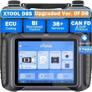  2025 XTOOL D8S Diagnostic Scan Tool Support CAN FD &amp; DoIP, ECU Coding, Topology, Key Programming Manufactures