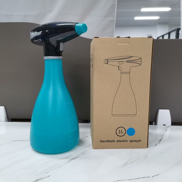 Outdoor PP Automatic Garden Sprayer 1000ML Electric Handheld