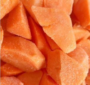  Vitamins Contained Frozen Processed Food , Freezing Fresh Carrots IQF Technology Manufactures